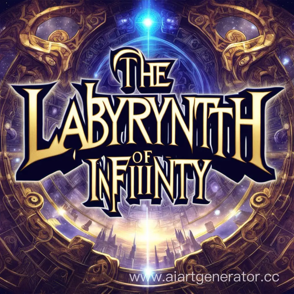 The logo of the game The Labyrinth of Infinity