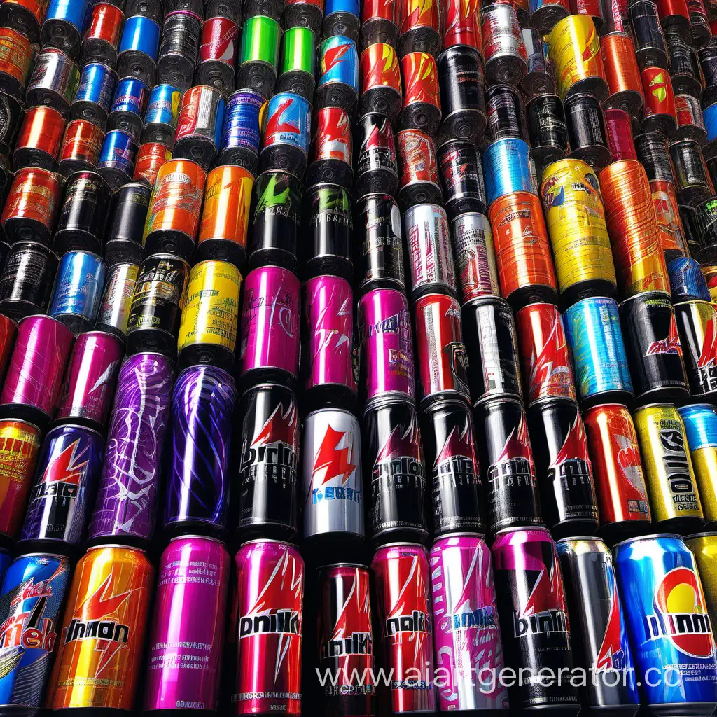 Vibrant-Energy-Drink-Cans-Arranged-in-Dynamic-Formation