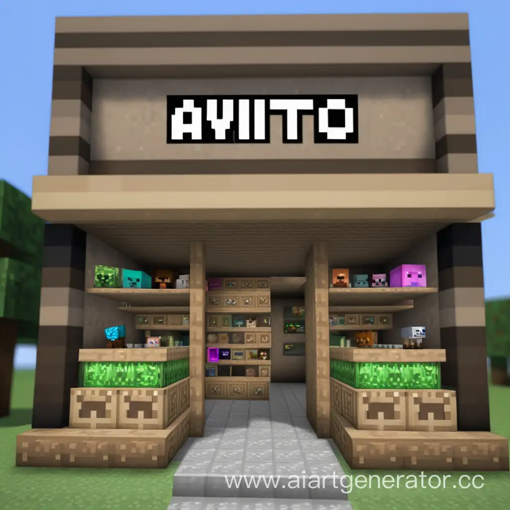 Minecraftthemed-Avito-Store-with-Detailed-Virtual-Marketplace