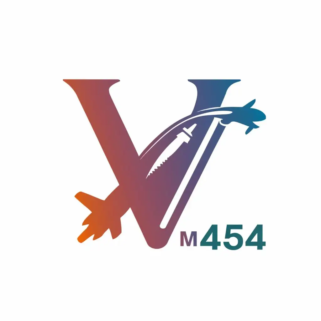 logo, """
V
""", with the text "VigneshM454", typography, be used in Travel industry