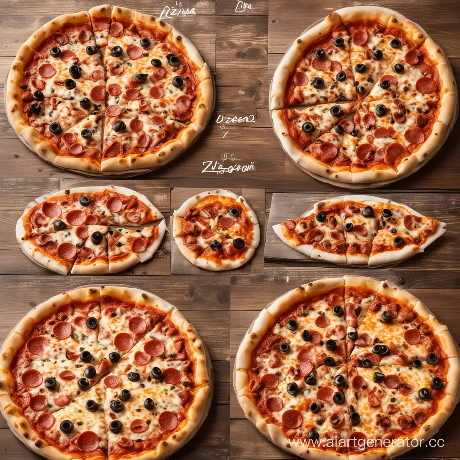 Пиццерия "ZPizza" размеры и цена пост в instagraam