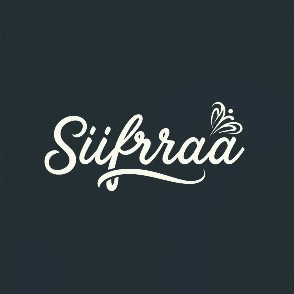 logo, simple, with the text "Sifraa", typography, be used in Retail industry