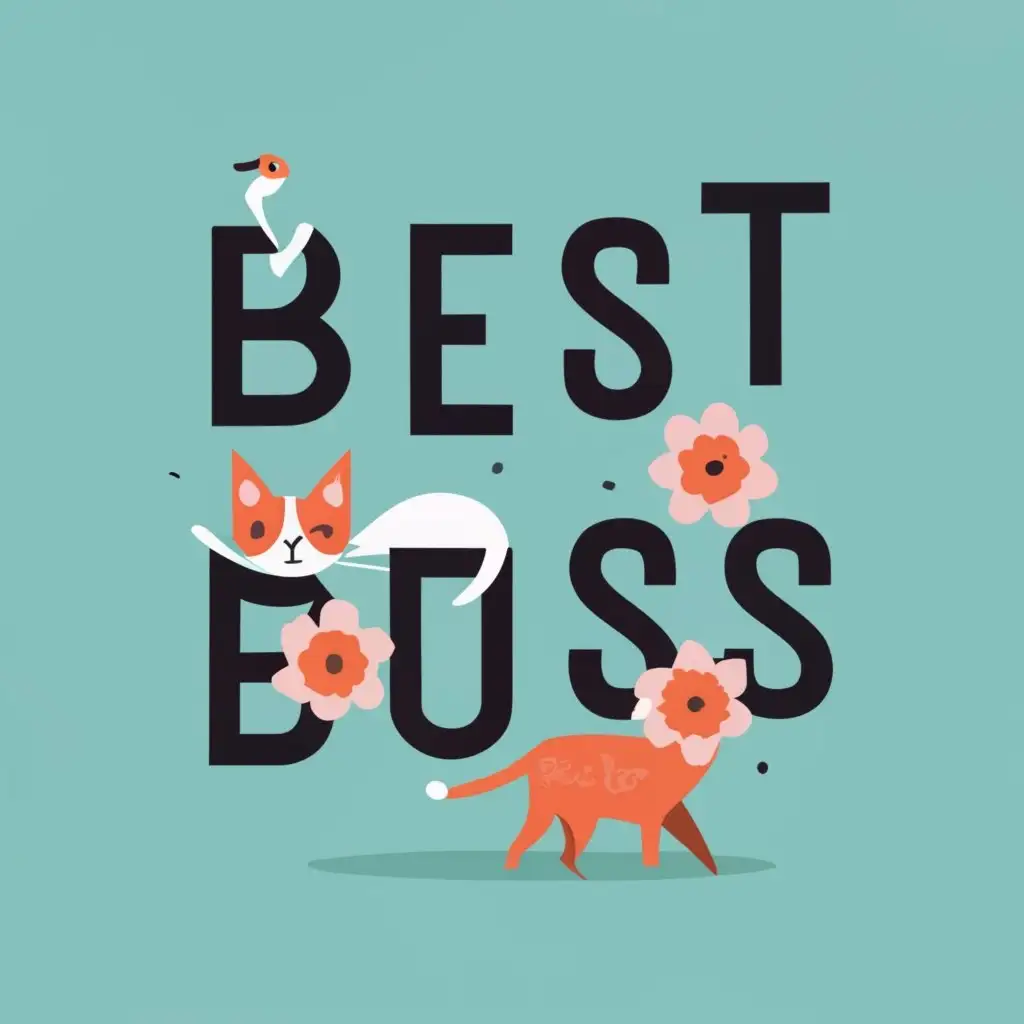 logo, Best boss, with the text "Best boss", typography, be used in Animals Pets industry