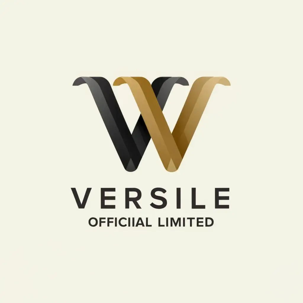 a logo design,with the text "Versile official limited", main symbol:typography,Minimalistic,clear background