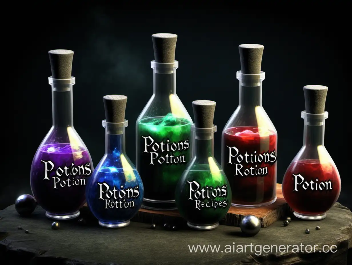 Realistic-Potion-Recipes-Display