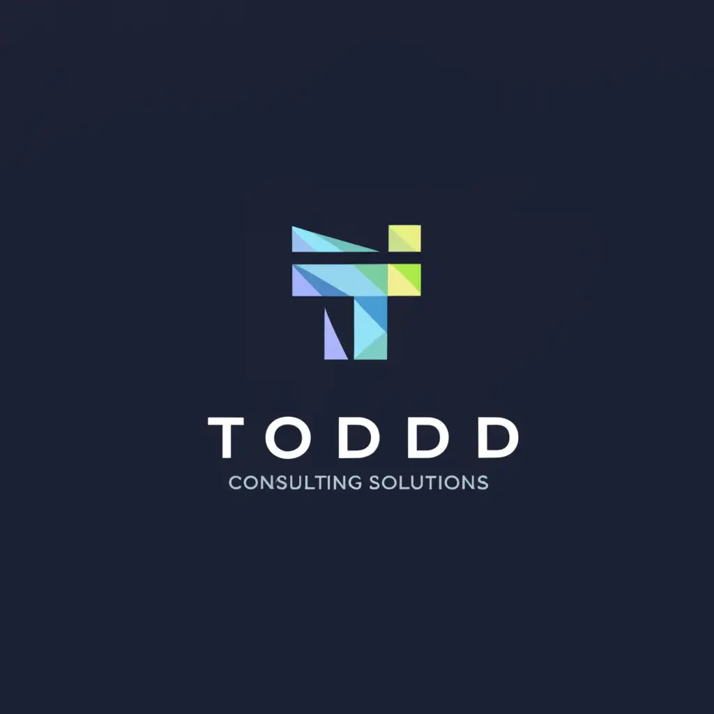 a logo design,with the text "Todd Consulting Solutions", main symbol:T,Moderate,clear background