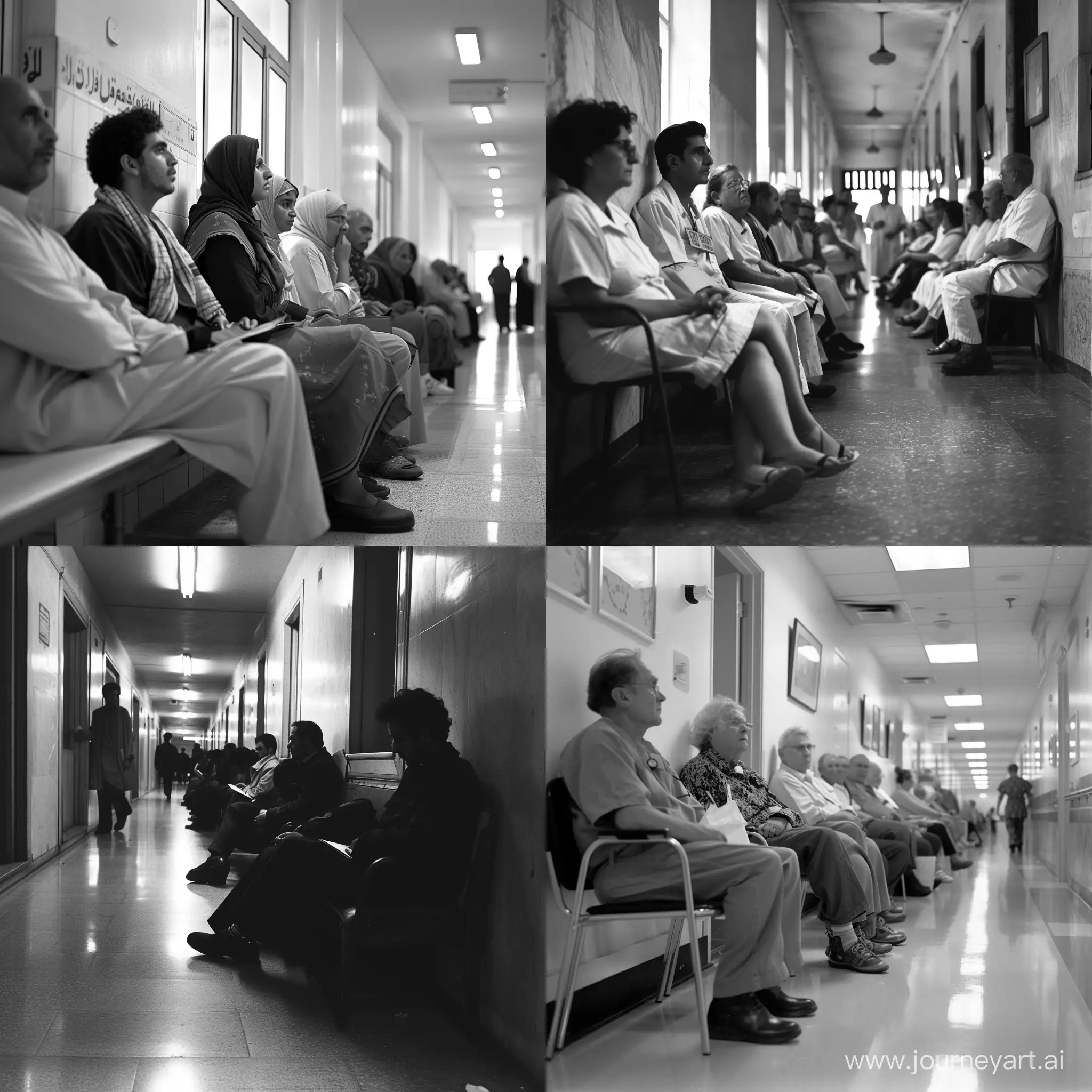 Patients-Waiting-in-Hospital-Corridor-for-Doctor-Consultation