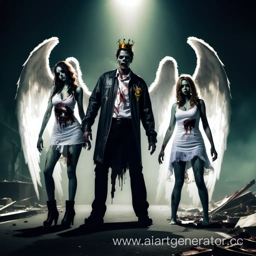 зомби, ангел и король