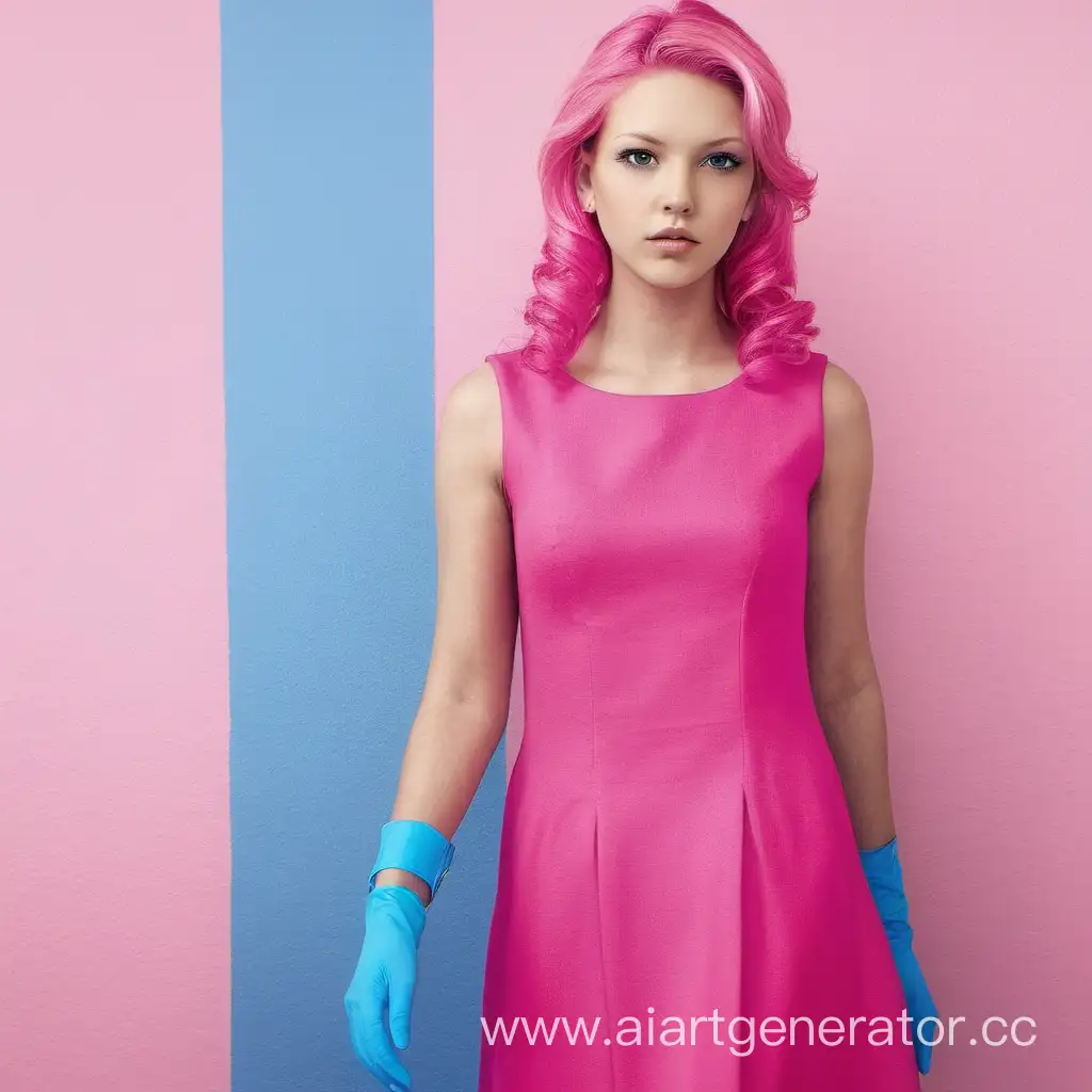 Vibrant-Pink-and-Blue-Dress-Code-Elegance