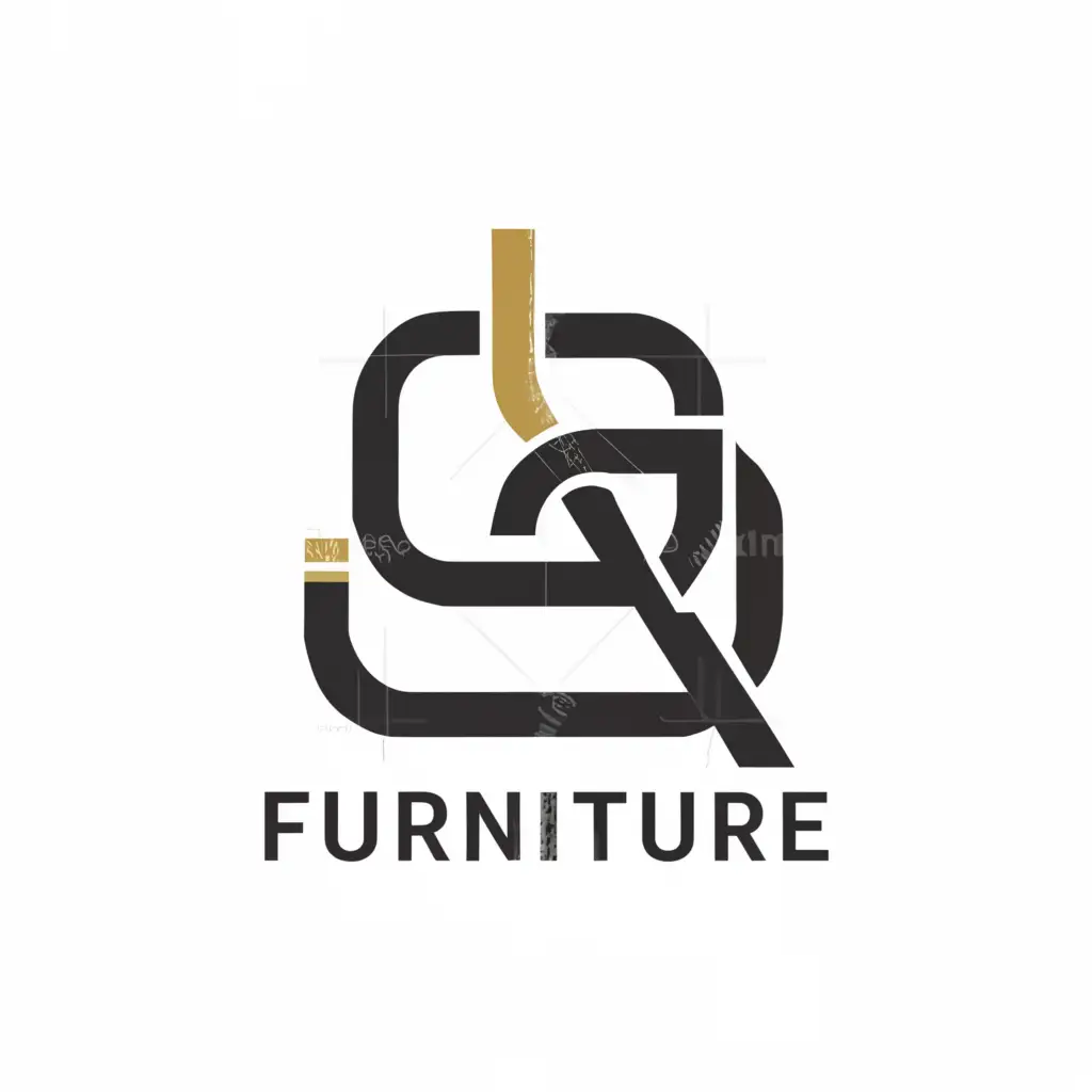 a logo design,with the text "Designer furniture", main symbol:-,complex,be used in Retail industry,clear background
