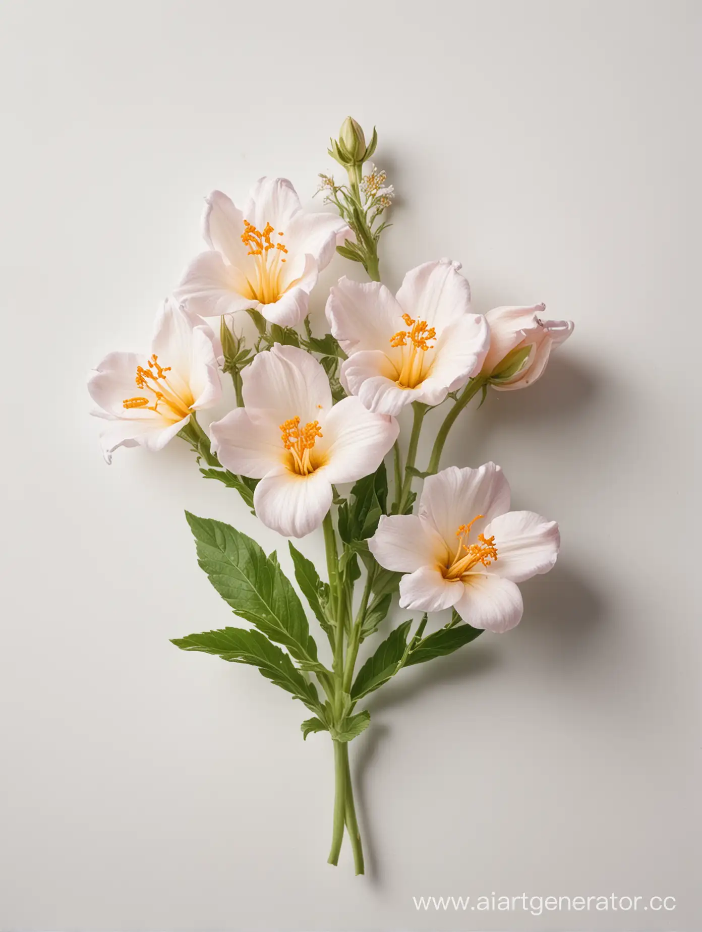 Amarnath-Flower-on-White-Background-Vibrant-Floral-Illustration