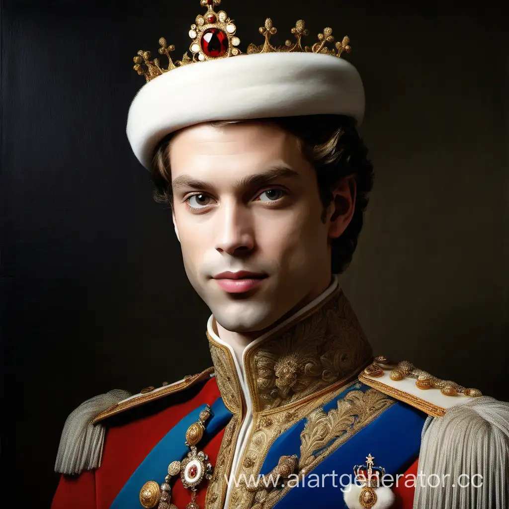 royal portrait of a prince