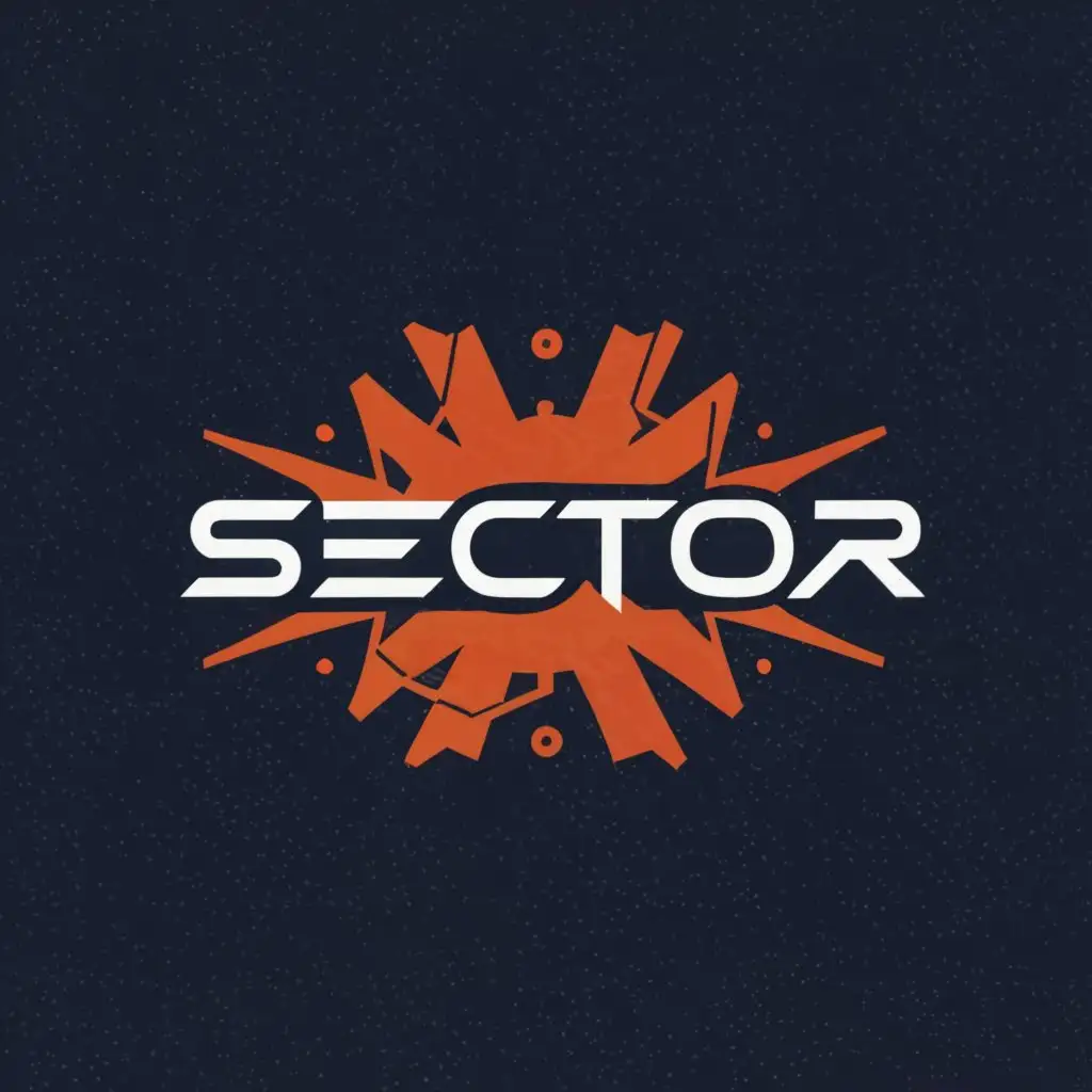 a logo design,with the text "SECTOR", main symbol:⭐,complex,be used in Events industry,clear background