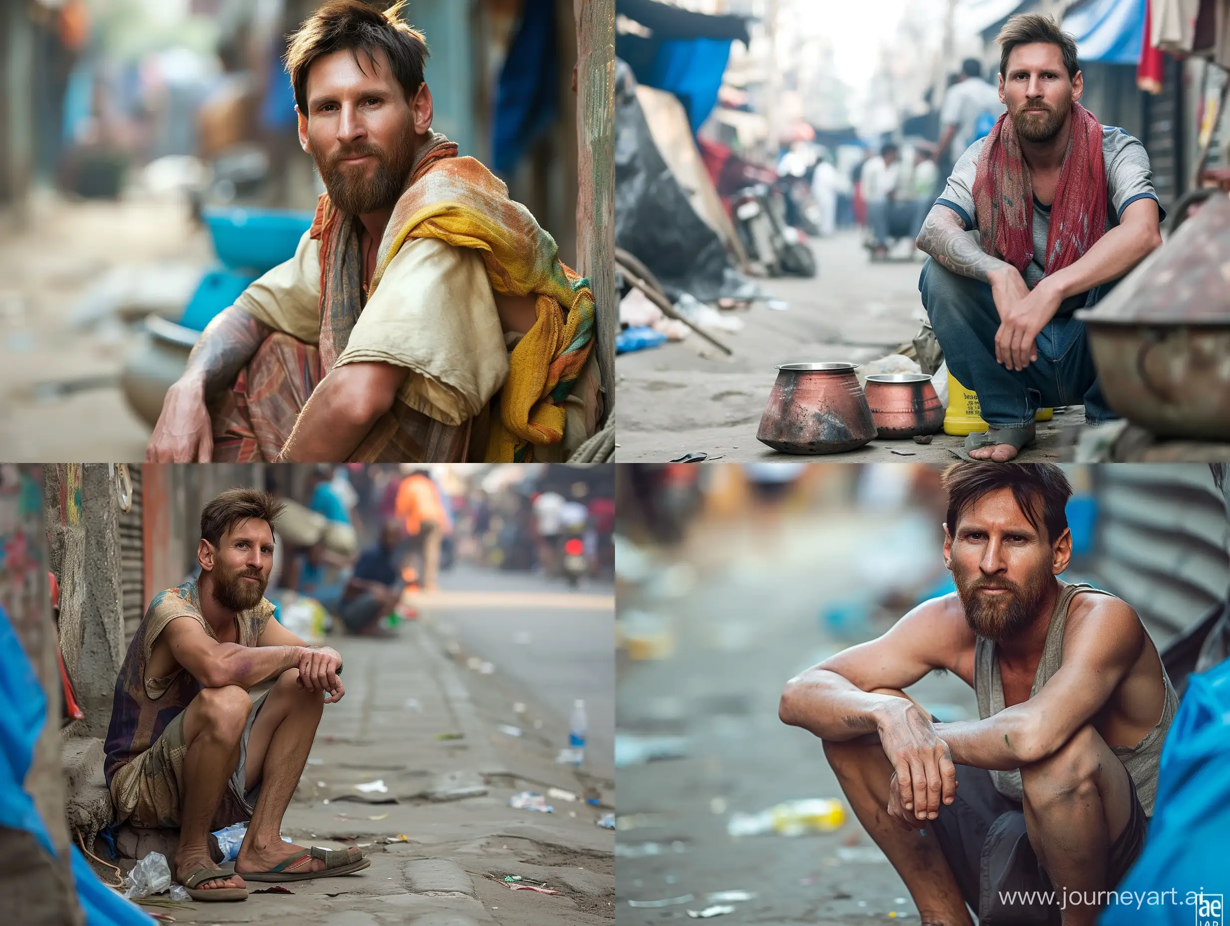 Lionel-Messi-Playing-Street-Football-in-India