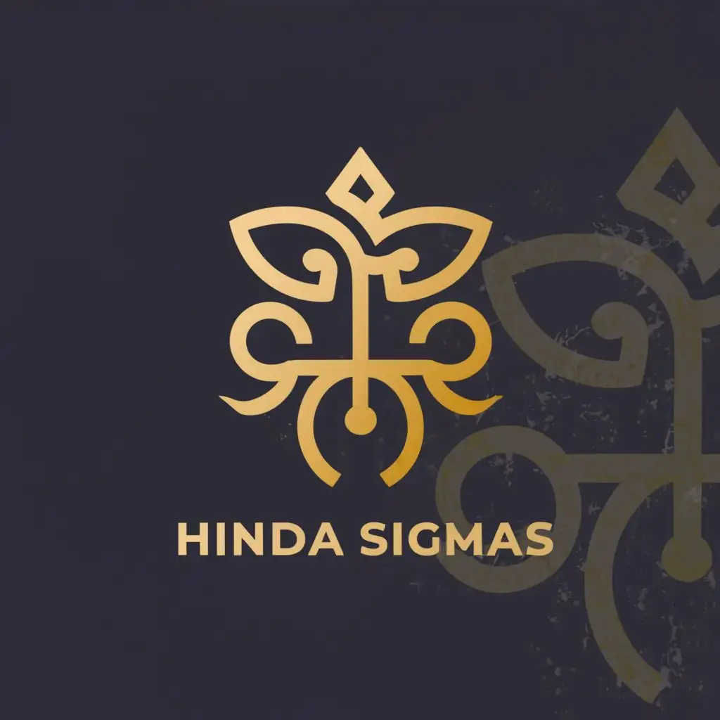 a logo design,with the text "Hindu Sigmas", main symbol:Om,Moderate,be used in Entertainment industry,clear background