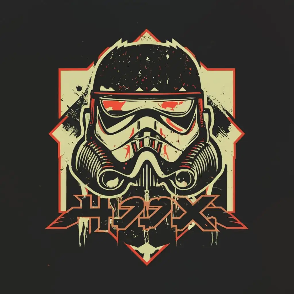 LOGO-Design-For-H3X-Intergalactic-Brutality-with-Star-Wars-Theme-and-Typography