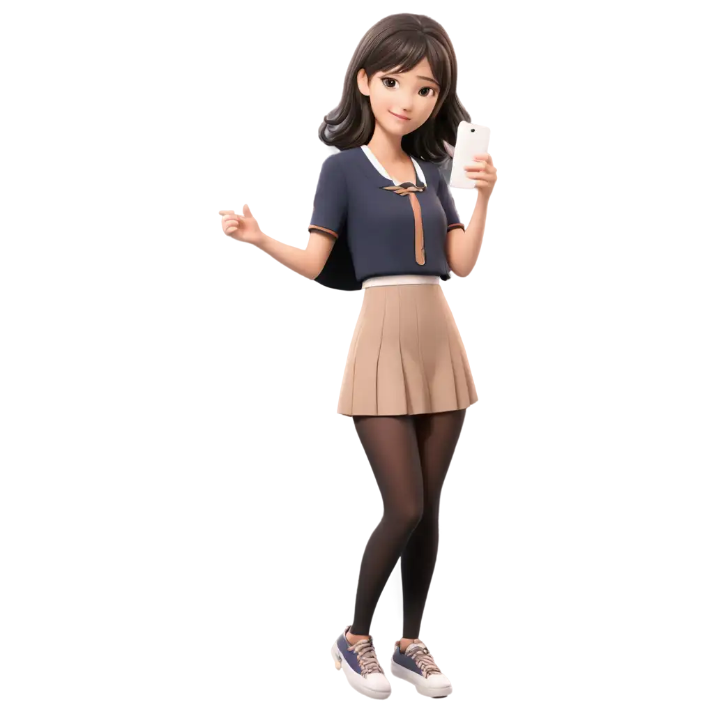 3D-Girl-Taobao-PNG-Image-Explore-Stunning-3D-Renderings-for-Online-Platforms