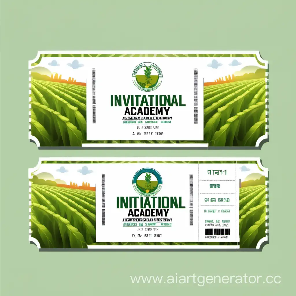 Vibrant-Invitation-Ticket-for-Agricultural-Academy-Event