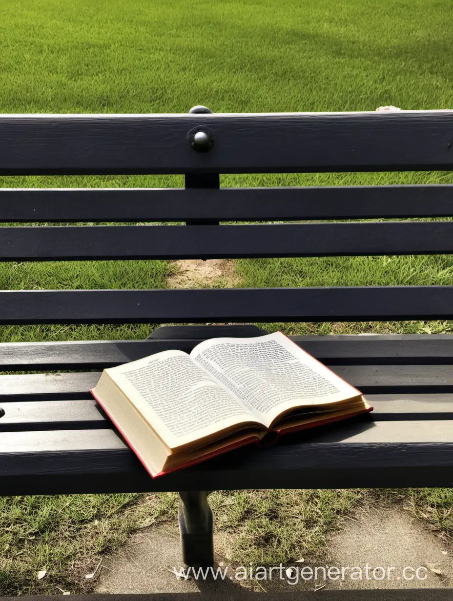 Joyful-Solitude-Reading-a-Beloved-Book-on-a-Park-Bench
