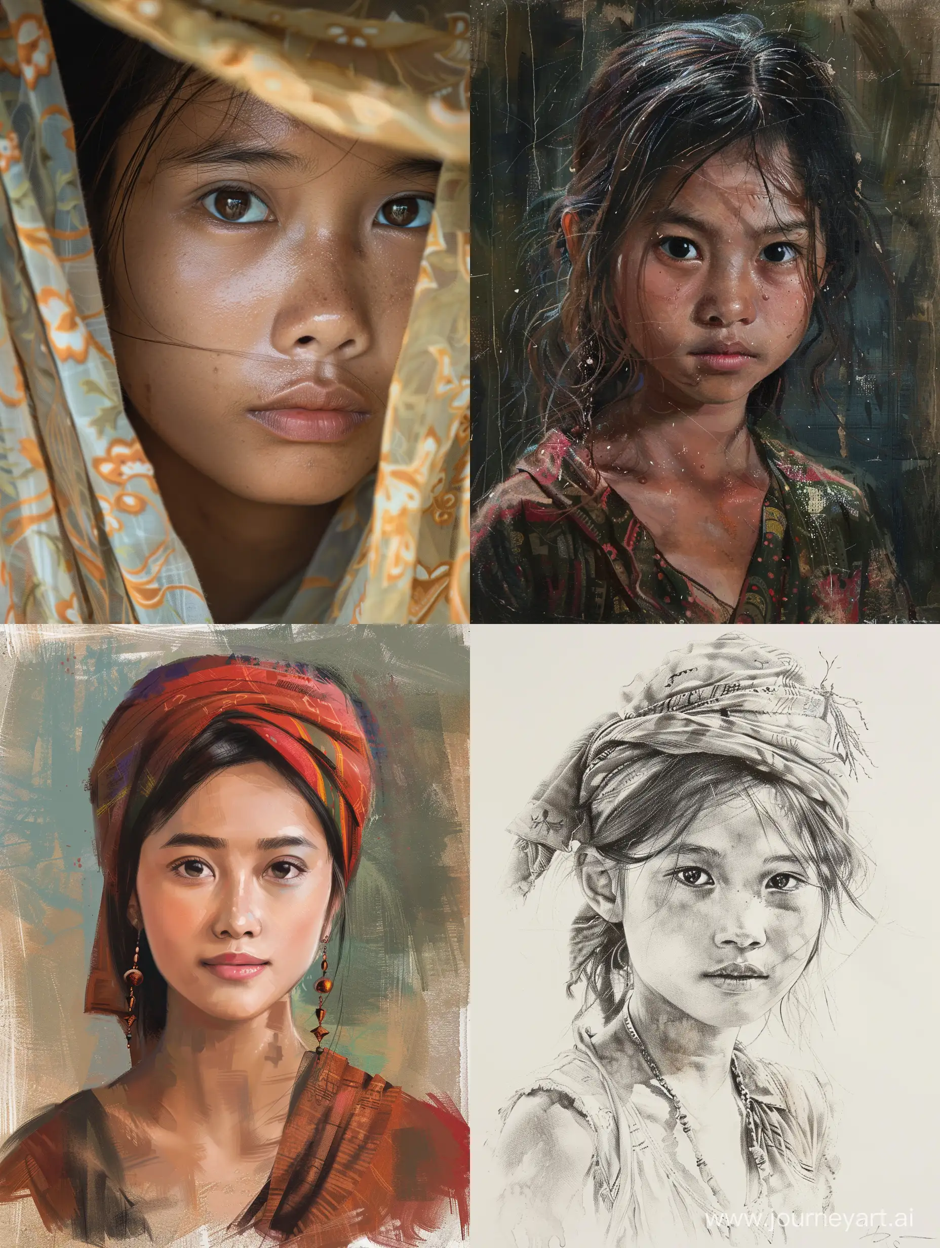 Myanmar girl