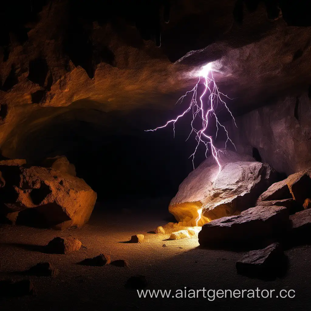 Mystical-Underground-Lightning-Illuminating-a-Hidden-Cave