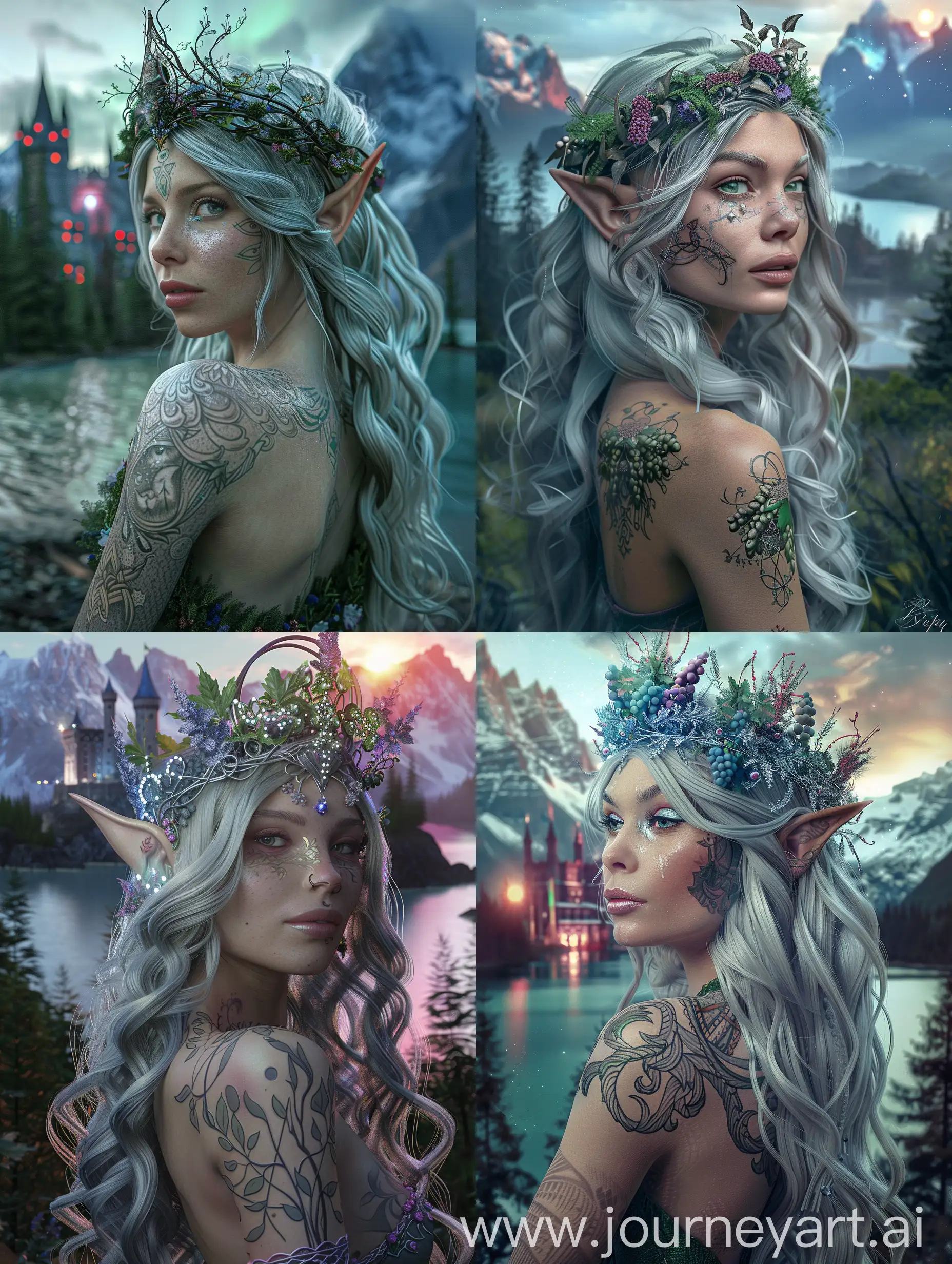 Enchanting-SilverHaired-Elf-in-a-Mystical-Forest-Portrait