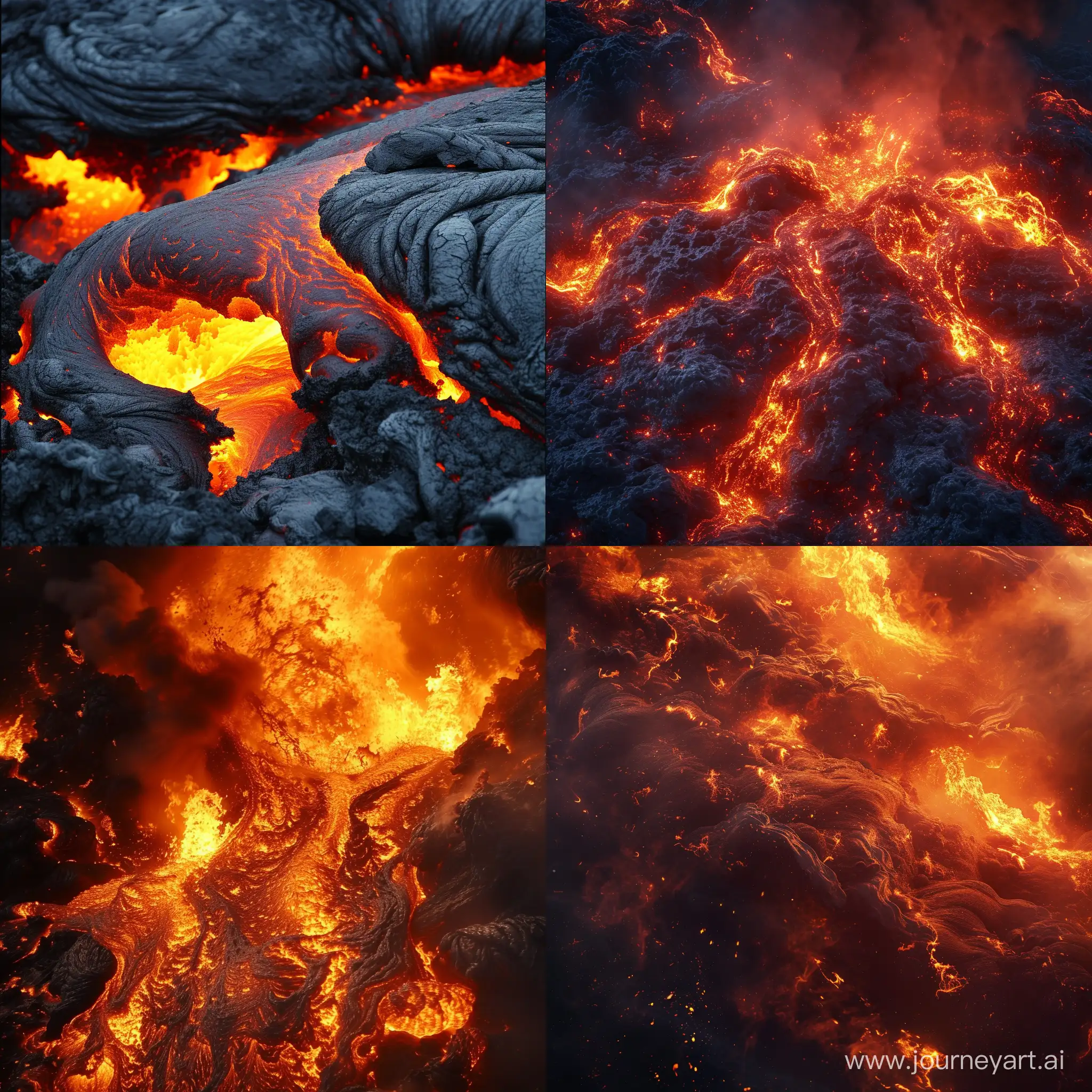 Intense-Molten-Magma-and-Fire-Eruption