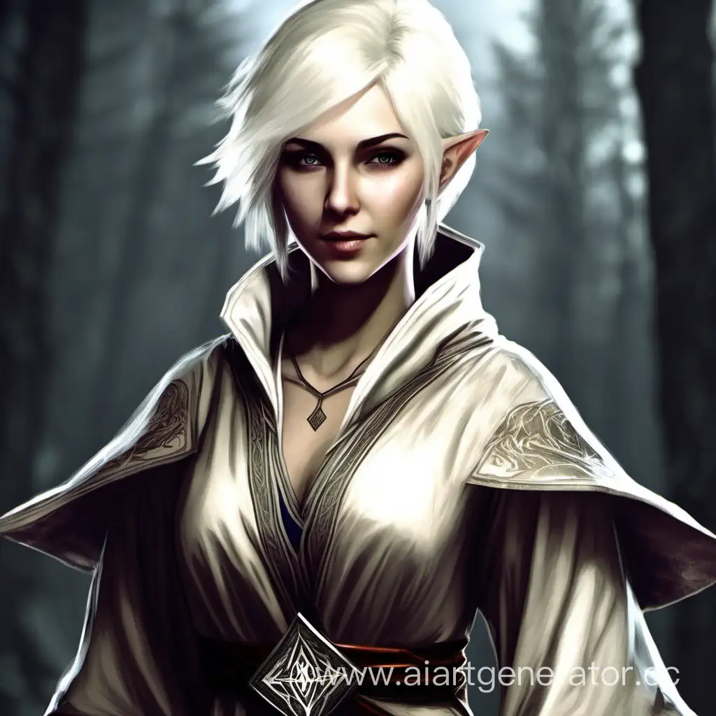 Young-Mage-with-White-Hair-in-Skyrim-Setting