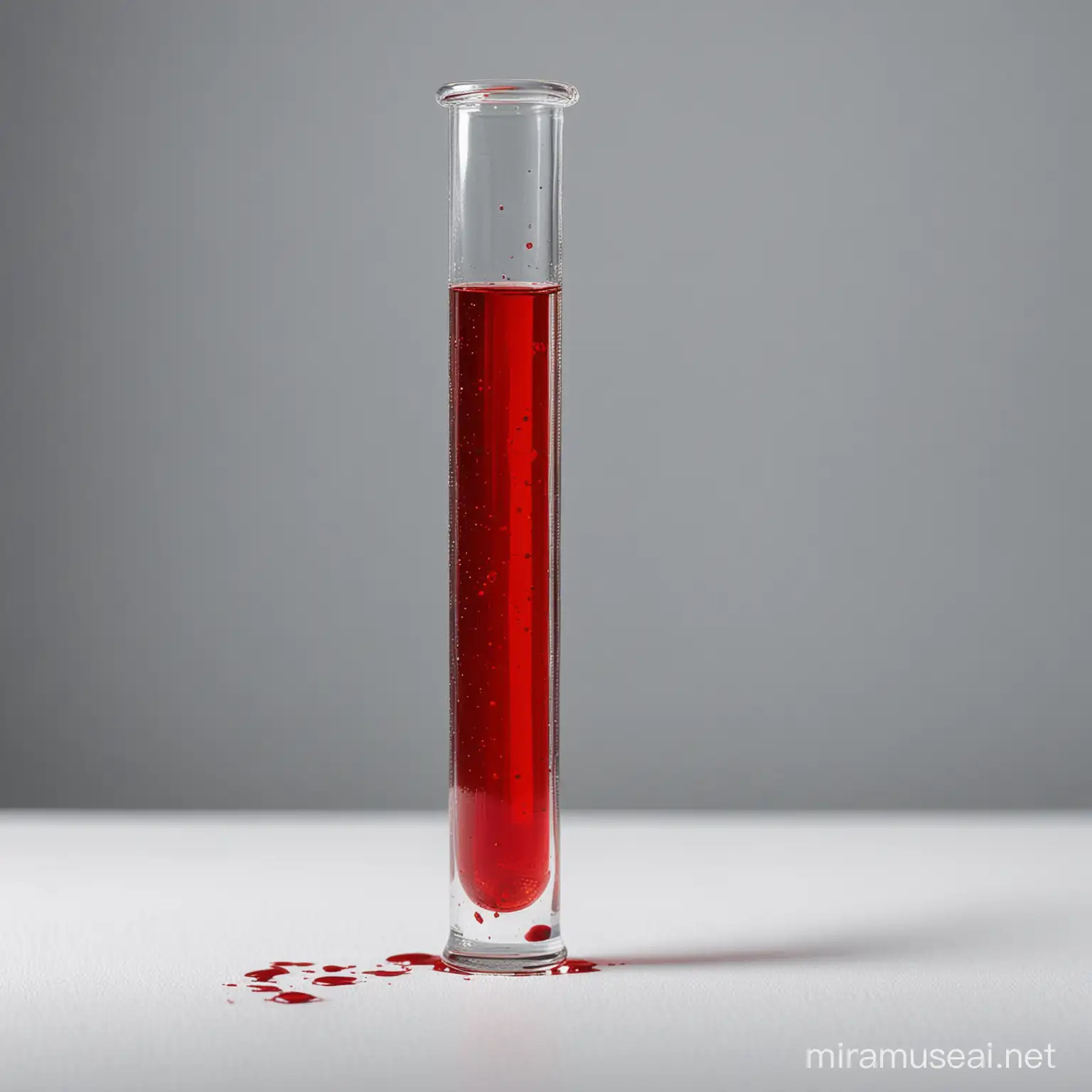 Canon 2470mm f28 Captured Medical Test Tube with Blood