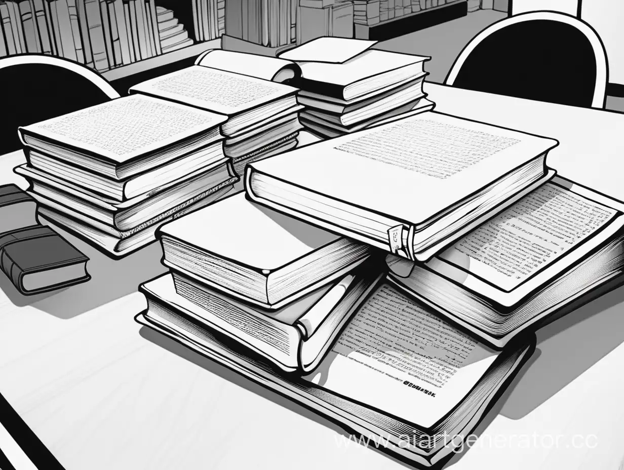 MangaStyle-Books-Arranged-on-a-Table