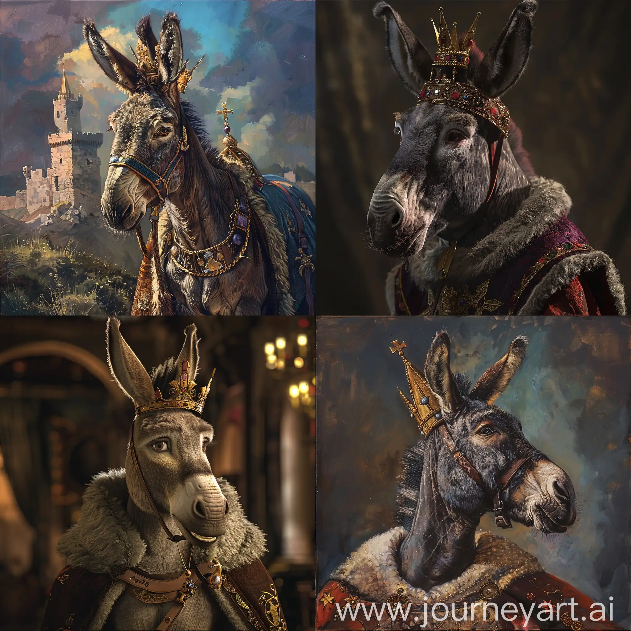 Regal-Donkey-Portrait