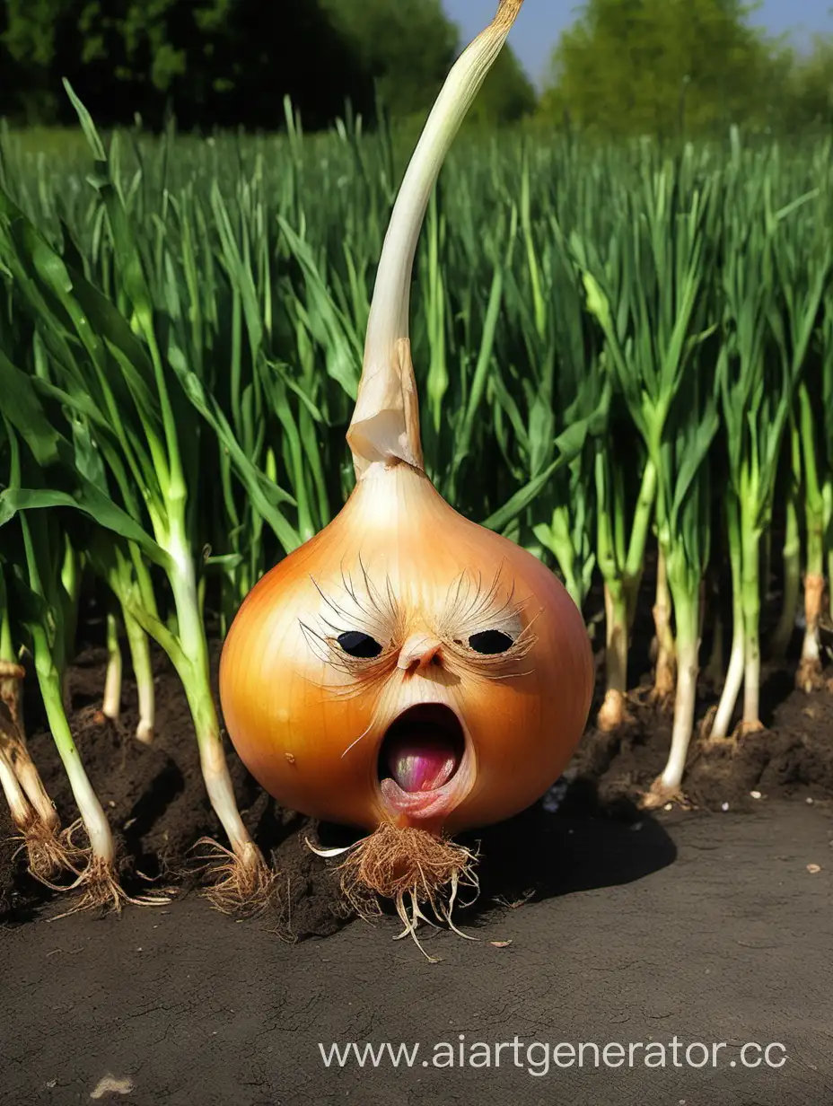 Comical-Onion-with-Overflowing-Tears-Humorous-Depiction-of-Overgrown-Unshaven-Onion