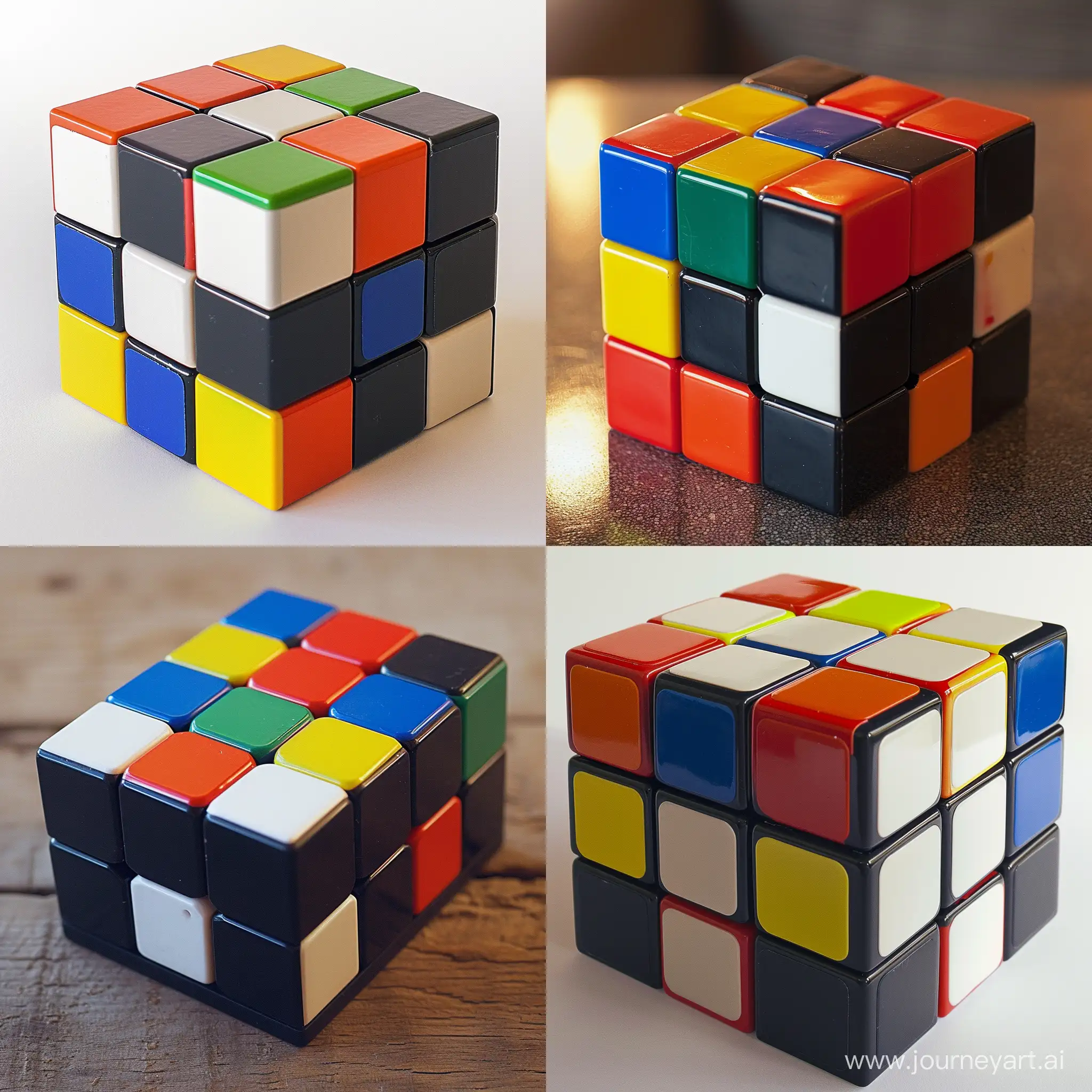 Colorful-Rubiks-Cube-Patterns-AIGenerated-Abstract-Art