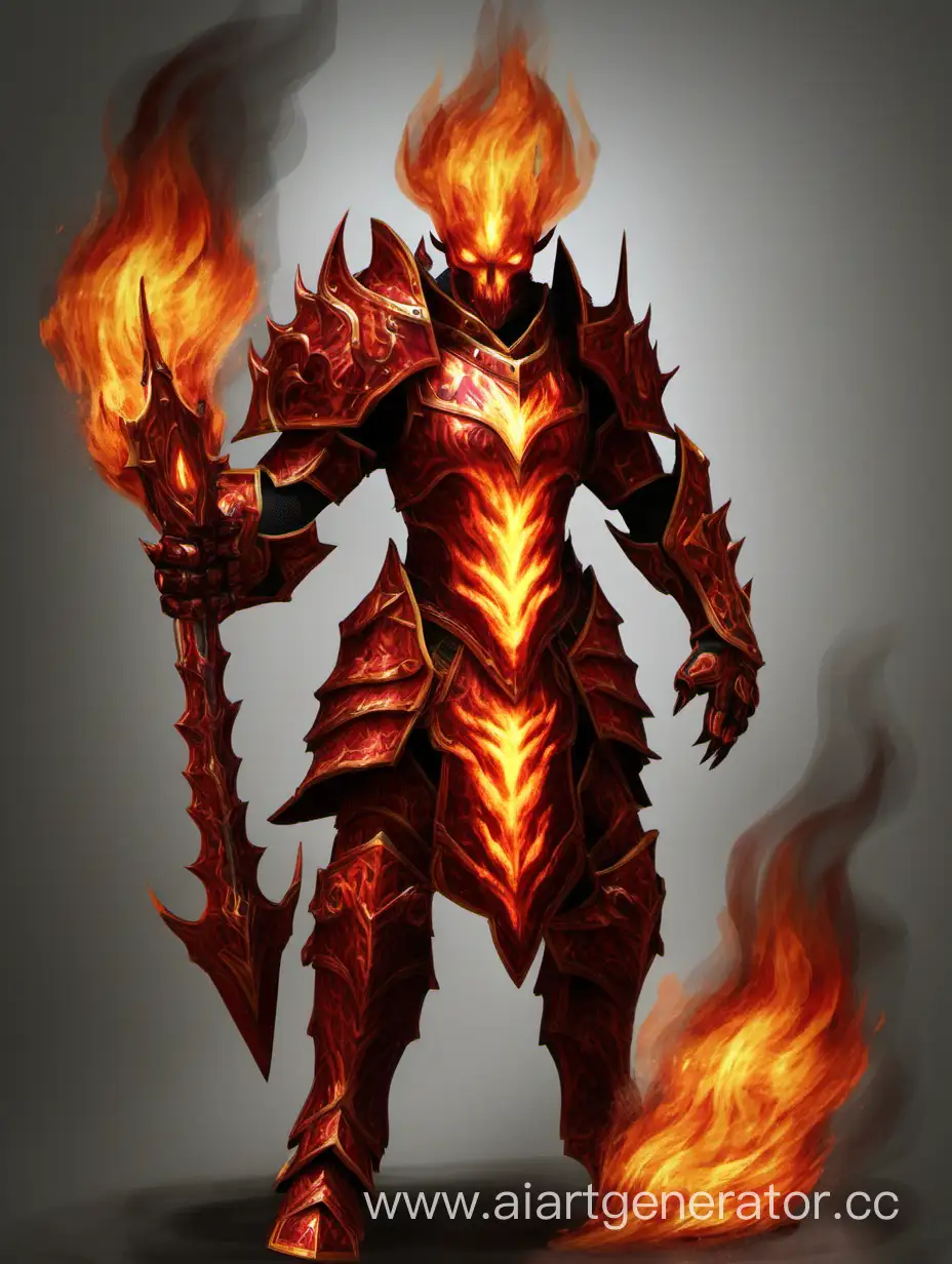armor of the fire elemental