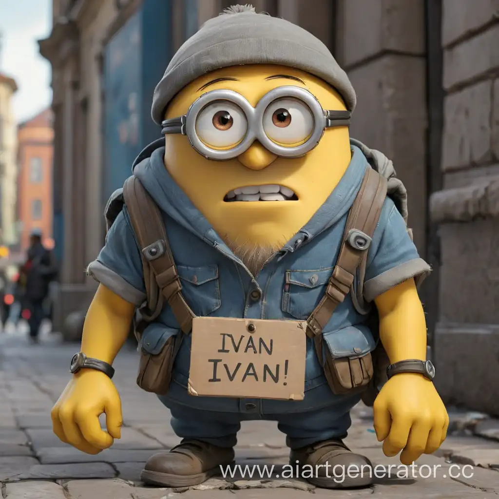 Lonely-Minion-Ivan-with-Inscription-in-Abandoned-Setting