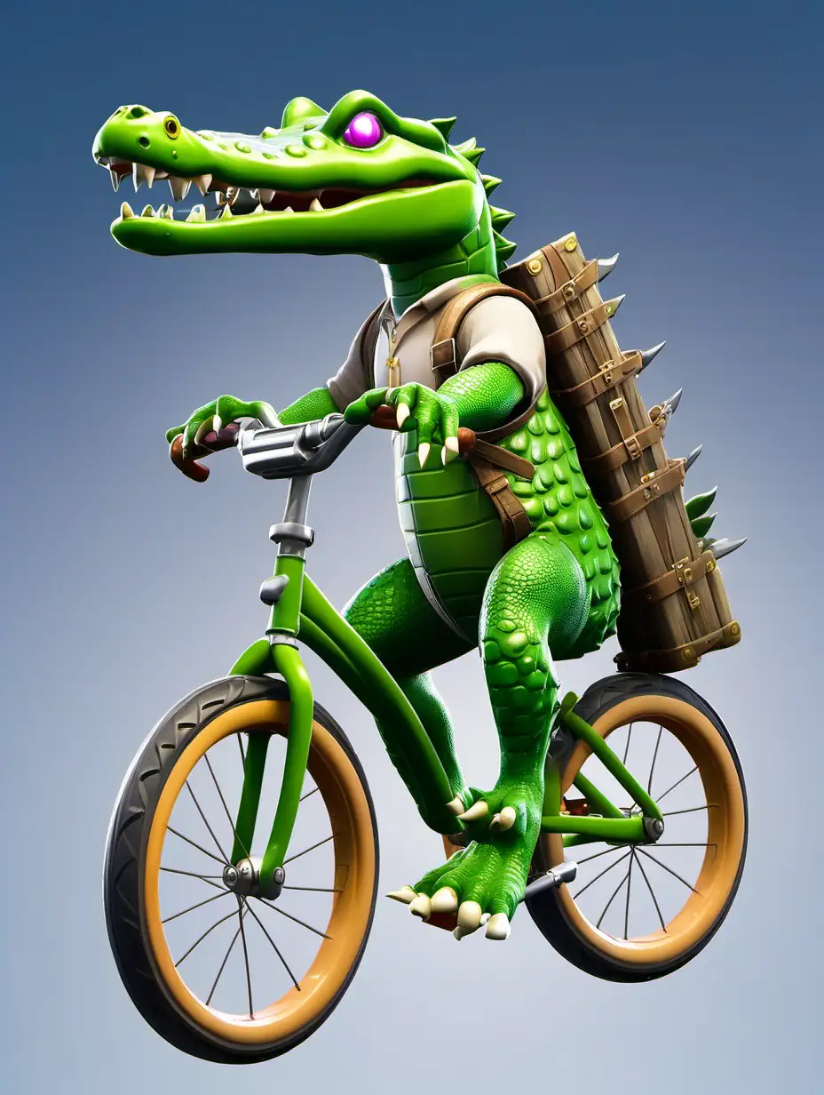Fortnite Krokodil Fahrrad Japan