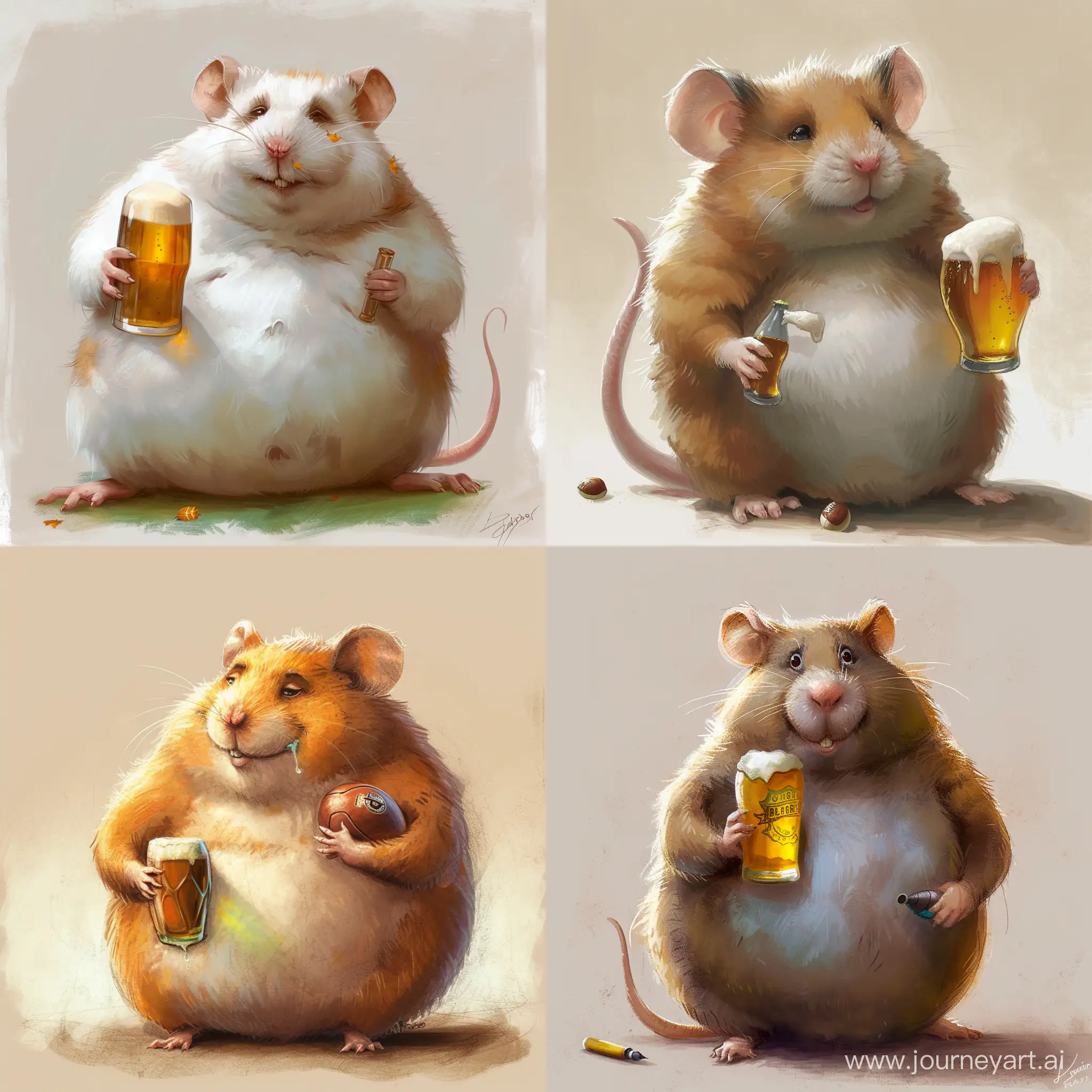 Chubby-Hamster-Enjoying-Football-with-a-Cold-Beer