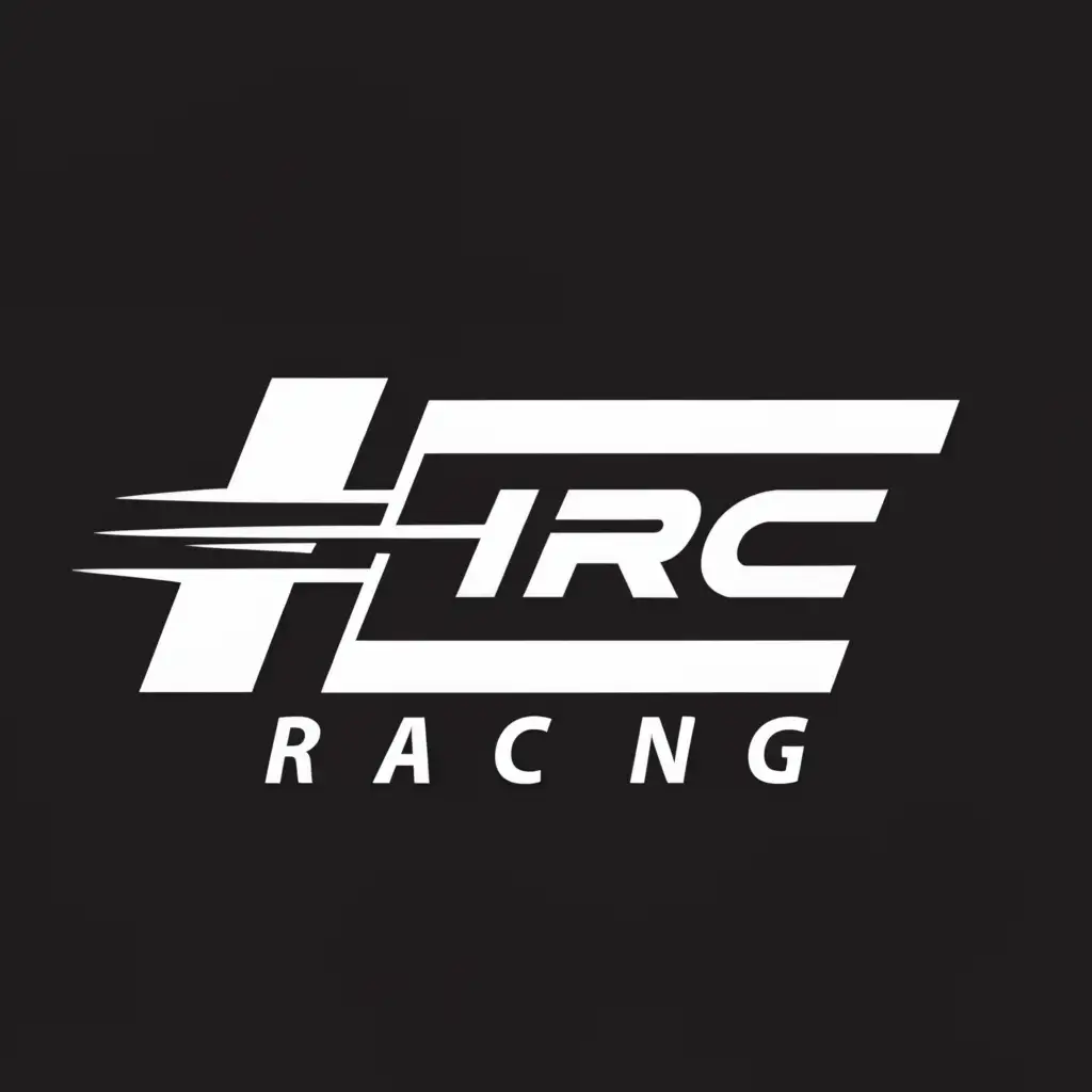 LOGO-Design-For-HRC-Racing-Dynamic-HRC-Initials-for-the-Automotive-Industry
