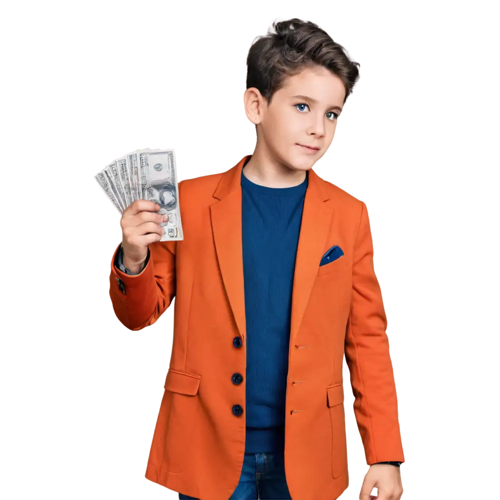 Childs-Money-Management-Journey-Illustrated-PNG-Image