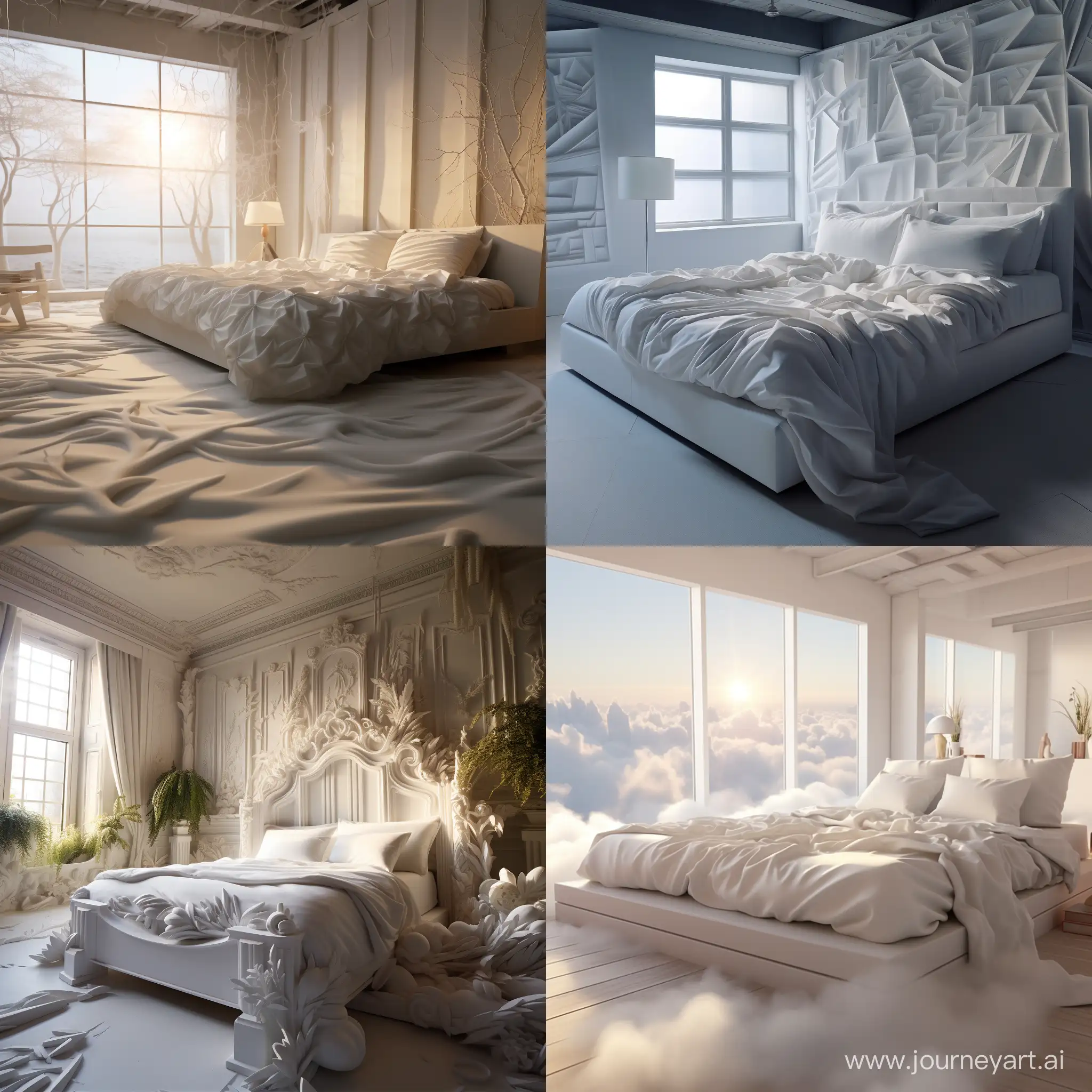 Luxurious-Photorealistic-Beds-with-White-Spunbond-Elegance