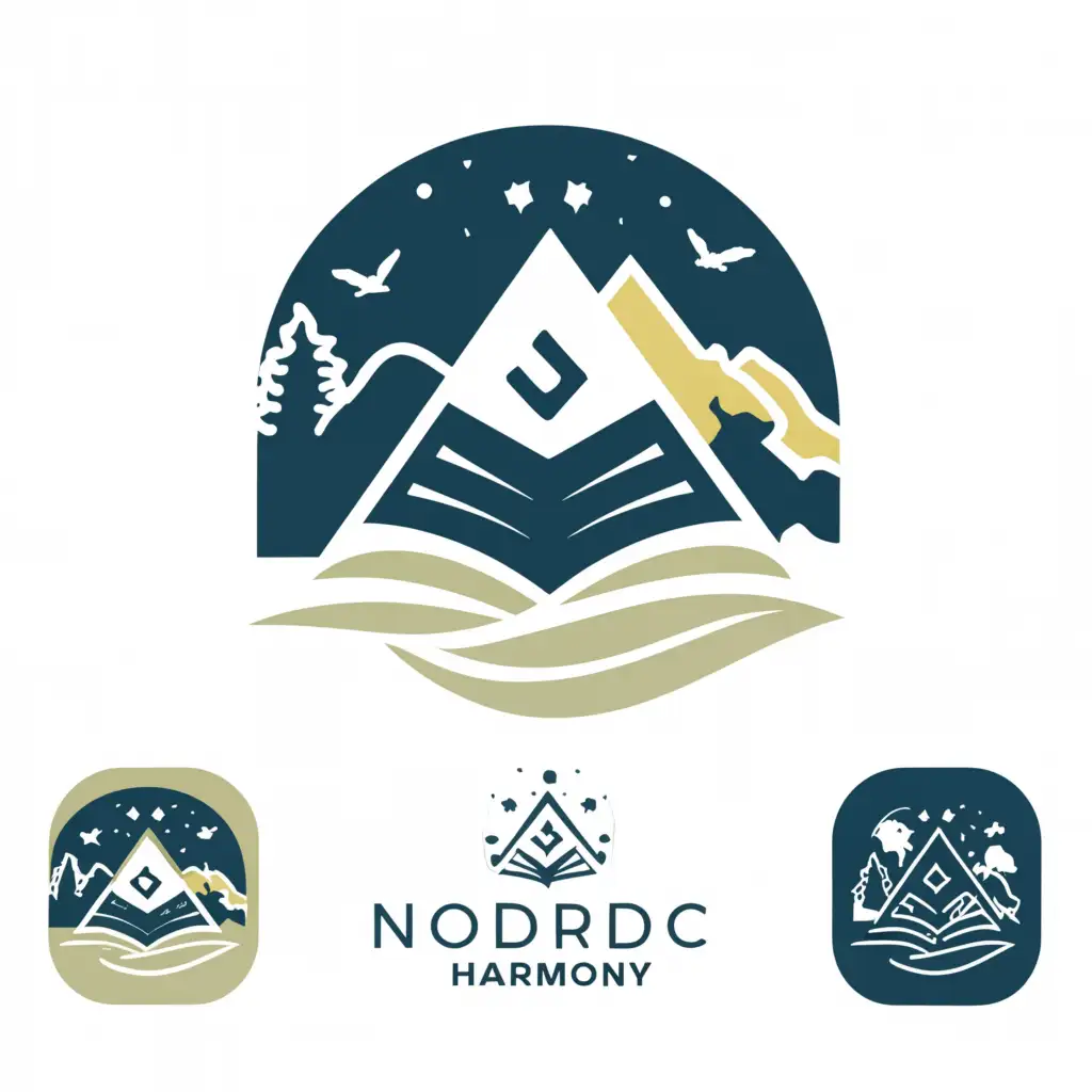 LOGO-Design-for-Nordic-Harmony-Norways-Natural-Beauty-with-Landscapes-and-Tranquility-Theme