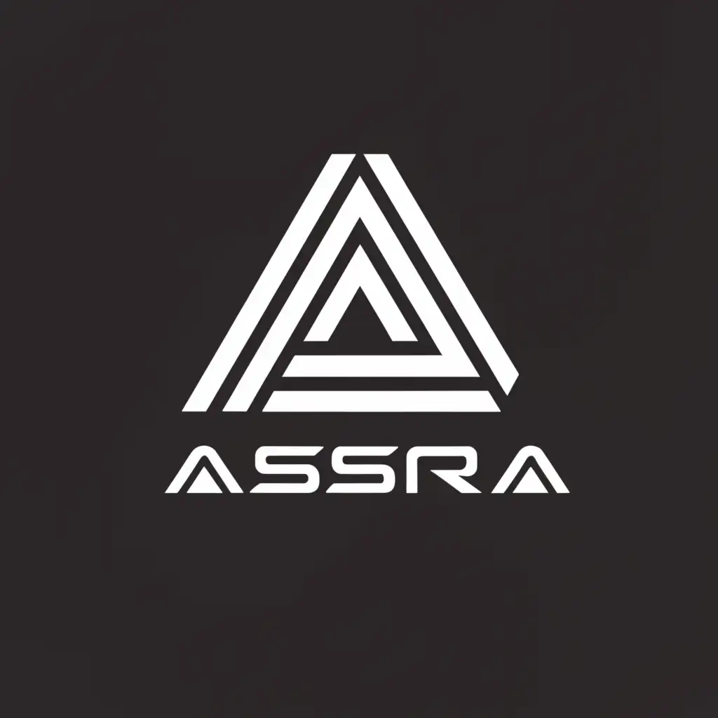 a logo design,with the text "ASRA", main symbol:ASRA,Moderate,be used in Automotive industry,clear background