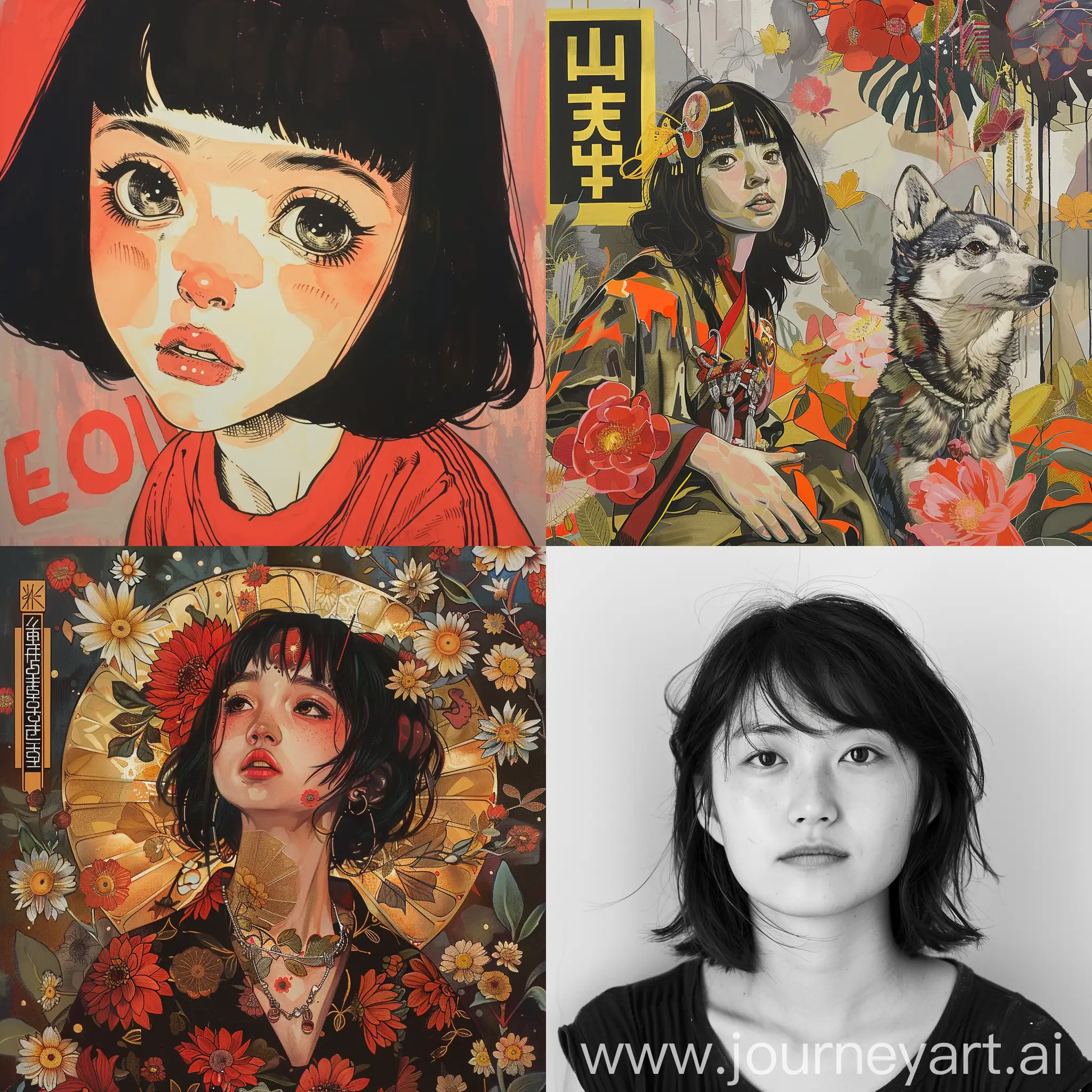 Vibrant-Chie-Satonaka-Portrait-with-AR-Enhancement