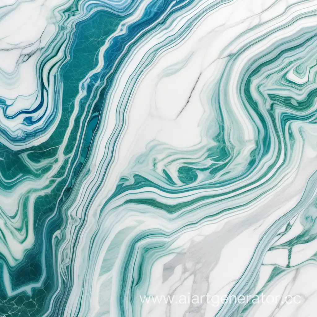 Delicate-Blue-and-Green-Marble-Pattern-Abstract-Lines-of-Tenderness