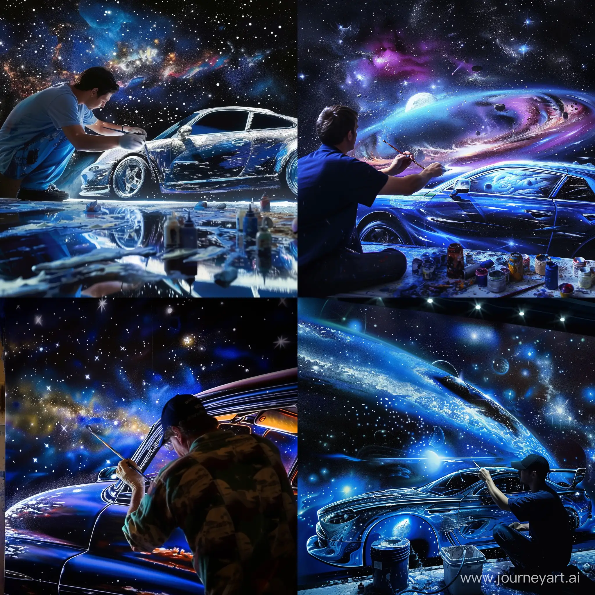 Cosmic-Car-Painting-Artist-Creates-Artistic-Masterpiece-in-the-Vastness-of-Space
