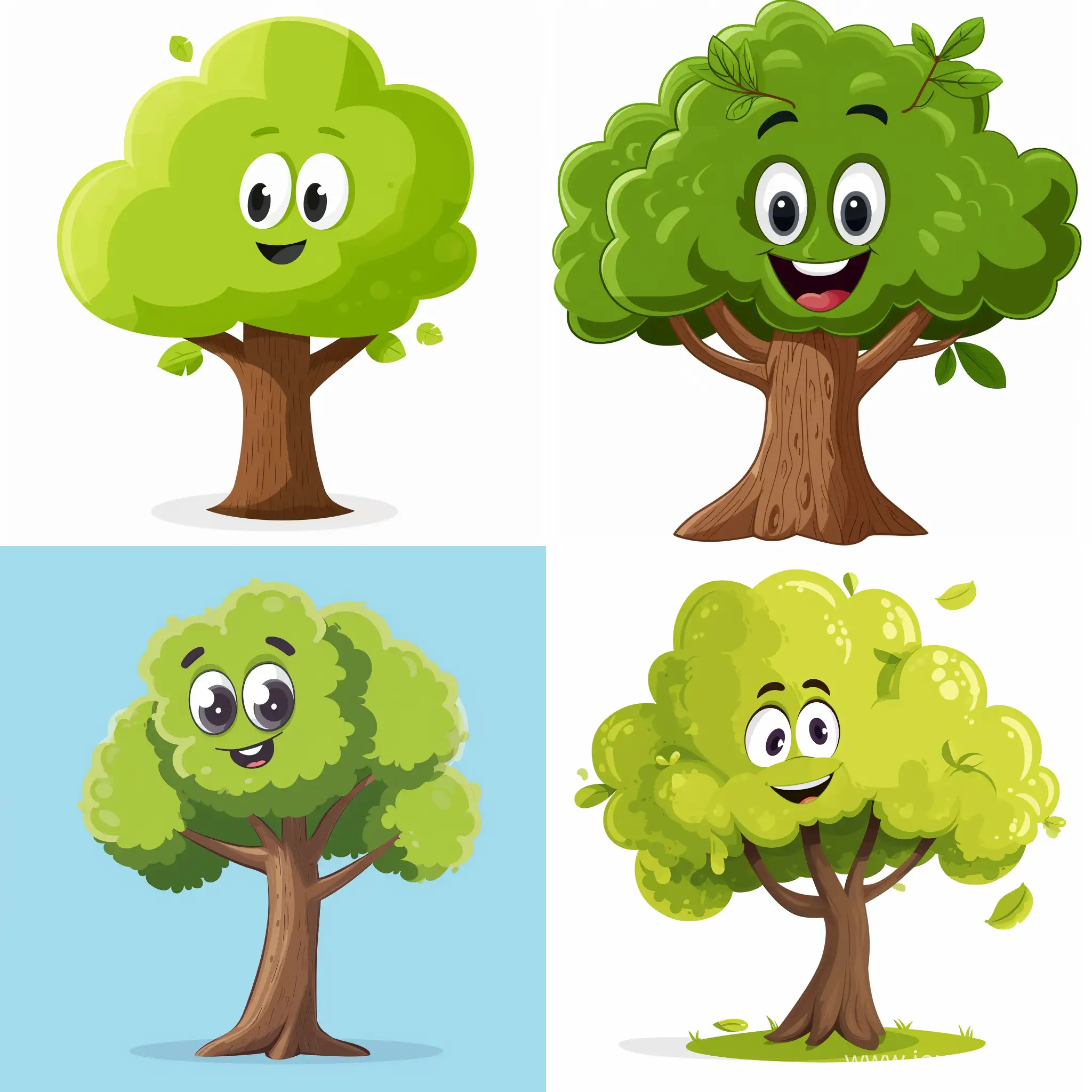 Cheerful-Cartoon-Tree-with-Playful-Expression