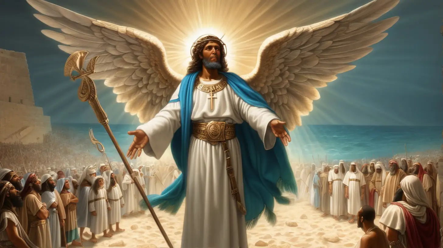 Angel of Protection at the Red Sea