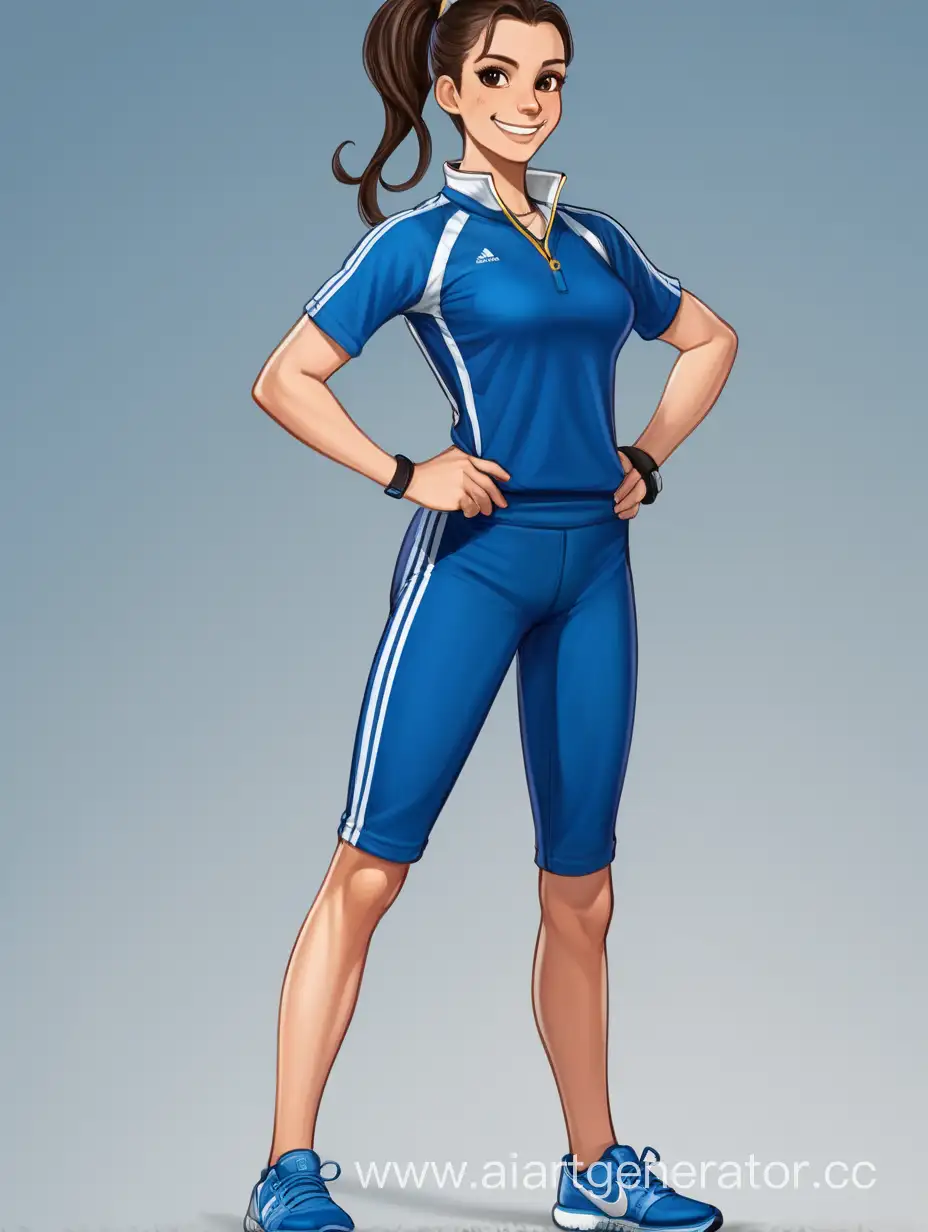 Energetic-Physical-Education-Teacher-in-Blue-Sports-Attire-with-Whistle
