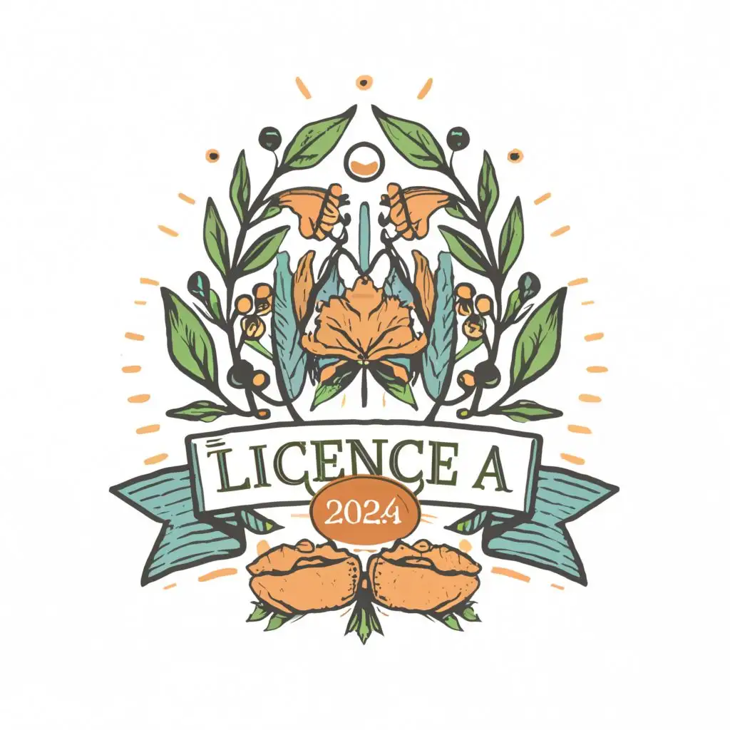 logo, Garden, with the text "Licence A 2024", typography
