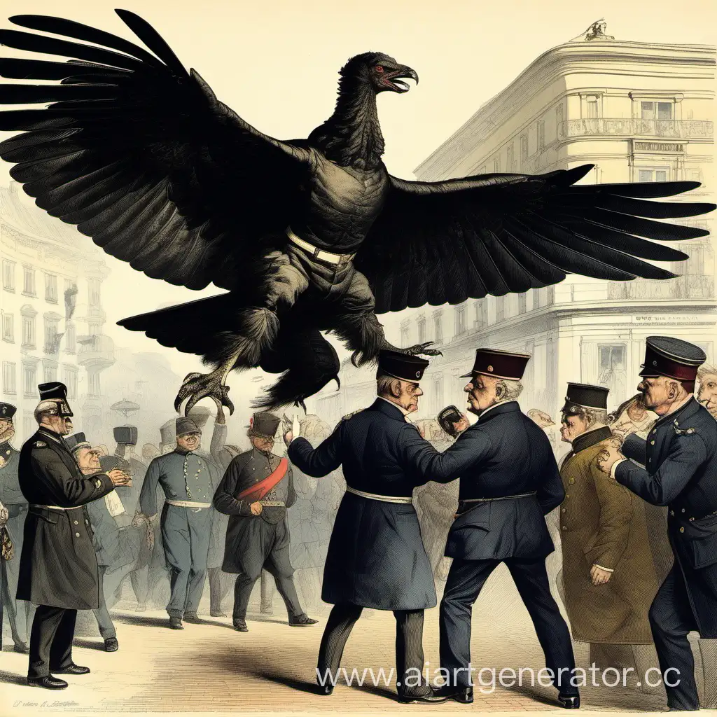 Political-Battle-Victory-Otto-von-Bismarck-vs-Florian-Geier-and-the-Black-Vulture